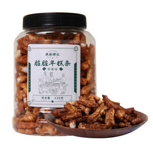 Crunchy Tasty Ningbo Special Dirty Rice Cake Sticks 238g Jar Office Snack Craving Reliever Leisure Time Snacks from China
