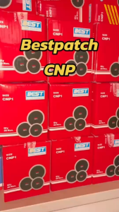แผ่นปะยาง CNP3 90 มม. 1 กล่อง 10 แผ่น แผ่นปะยางผ้าใบ แผ่นปะยางรถบรรทุก แผ่นปะยางรถยนต์ แผ่นปะยางผ้าใบ รถยนต์ รถบรรทุก