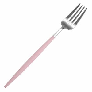 Cutipol GOA Pink Western Cutlery Fork Dessert Coffee Spoon Tea Spoon Stainless Steel Handmade Ins Style Daily Gift