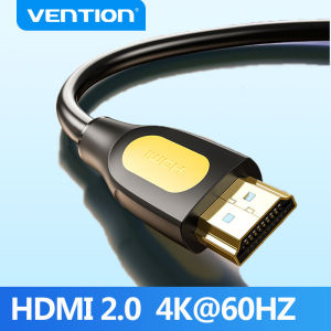 【COD】Vention HDMI Cable High Speed HDMI Male to Male 2.0 Cable Monitor Video Cable with 3D 4K 60Hz for HDTV LCD Projector Laptop PS3 PS4 Switch ARC HDMI to HDMI Cable