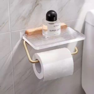 Stainless Steel Toilet Tissue Holder Toilet Paper Roll Holder Toilet Punching Free Toilet Paper Holder Cute Roll Holder Internet Celebrity