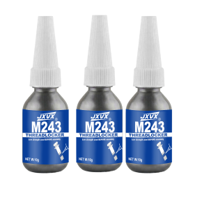 JXVX 10ml Quickly Cured ThreadLocking Agent Industrial Thread Sealant Anaerobic Adhesive Oil-Resistant Corrosion-Resistant and Anti-Loosening GlueSuitable for nuts bolts fasteners and metal1-10pcs.