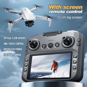 DJI level Mini Drone 5.5 Inch Screen Remote UAV Camera Drone Brushless With Foldable Wifi FPV HD