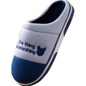 Dép Bông Mùa Đông Đế Dày Chống Trượt Ấm Áp Cho Nam Và Nữ Dùng Trong Nhà Dép Lê Cặp Đôi Cỡ Lớn Đế Cao Su TPR