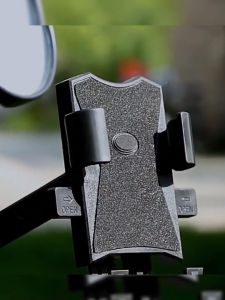 SEAMETAL Giá Đỡ Điện Thoại Di Động Giá Đỡ Điện Thoại Xe Máy Xe Đạp Chống Sốc 360 Độ Kẹp Gắn Điện Thoại Gương Chiếu Hậu Tay Lái