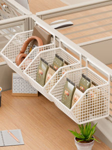 No-Drill Large Capacity Desktop Hanging Basket Organizer