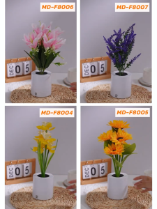 MODI โคมไฟตั้งโต๊ะ LED ชาร์จ USB ไฟข้างเตียง Table lamp ไฟแต่งห้อง ไฟประดับ โคมไฟดอกไม้ ไฟLED