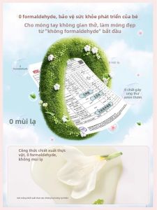 CHUBEISHI | Móng Tay Giả Trẻ Em Học Sinh Handmade Không Độc