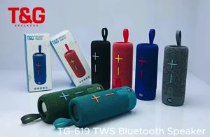 T&G TG-619 TWS Bluetooth V5.0 Subwoofer Portable Wireless Stereo HiFi Bass Sound Speaker