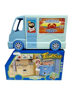 Food Truck Pretend Play Toy Battery Operated with Lights and Sounds