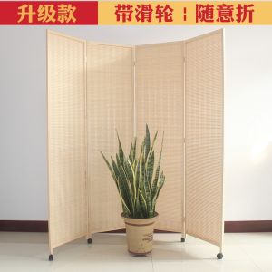 Mobile Folding Screen Partition Wheel