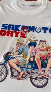 เสื้อยืด Sakamoto Days 18 (Cotton 100%)