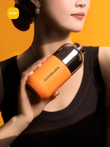 Moko Portable Stainless Steel Insulated Capsule Cup Small Compact Sports Water Bottle High Aesthetic Value On-The-Go Pocket-Friendly