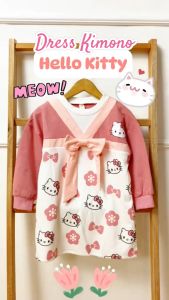 [ Terbaru ] 1 - 5 Tahun | Dress Kimono - Princess Nagasami Dres Anak Import Gaun Casual Dres Korean Style Dress Anak Perempuan - Kiosbalitafawa