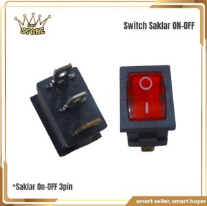 Switch Saklar On-OFF 2 Pin 3 Pin / Saklar Switch On-OFF Kecil
