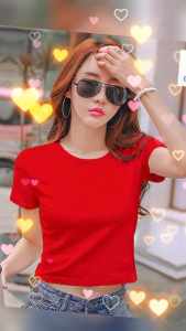 [ Hot Sale * ] Áo thun Nữ croptop cổ tròn tay ngắn cotton lạnh chất đẹp siêu co giãn chống bai xù