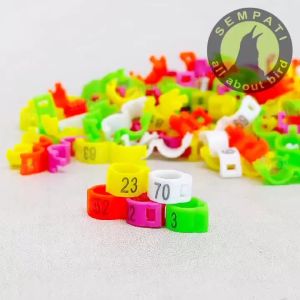 SEMPATI Ring Jepit 5 Mm Untuk Kaki Burung Kacer (Isi 1 Pcs) GKSBOJ6