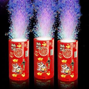 Imitation Firework Bubble blowing Machine Electric Bubbles With Music Light Wedding