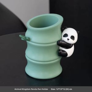 Creative Panda Kids Pen and Brush Holder Home Decor