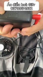 Áo điều hòa Nhật bản chạy 12-16h BH 12 tháng - Áo quạt điều hoà Áo quạt điều hòa công nghệ Nhật Bản làm mát cơ thể chống nắng nóng