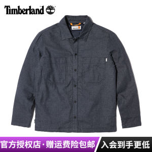 Timberland Mens Outdoor Sports Long Sleeve Cotton Shirt Thermal Jacket Outdoor Casual Wear Winter Autumn Season A6P85