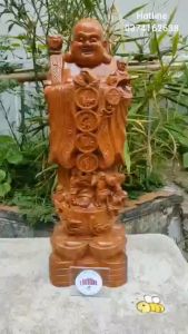 Tượng Di Lặc Chúc Phúc TOKDODO Gỗ Hương Đá Đủ Kích Thước