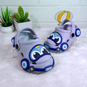 sandal anak baim laki-laki tali belakang karakter mobil balap keren