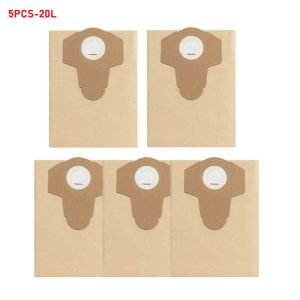 20L 30L Wet and Dry Vacuum 5/10pc Dust Bags for Einhell BT-VC1250S/BT-VC1250/20 Li S-Solo/TC-VC 18 Paper Dust Collection Bags