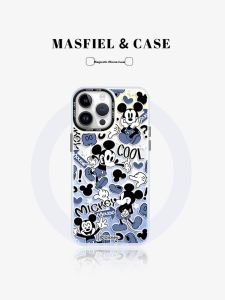 MASFEIL | Ốp Lưng iPhone 15 Chống Sốc Full-Coverage Hình Cartoon