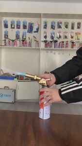 【READY STOCK】Welding Torch Portable Gas Burner Flame Gun High Temperature Copper Gas Torch Brazing Barbecue Kitchen Tool
