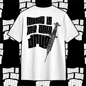 Kaos Music is my only dr*g 24s cotton combed