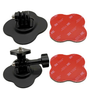 Flexible Adhesive Mount Kit for Insta360 x5 x4 x3 GoPro Hero 13 10 Max DJI Action Cam Helmet Mount Sports Accessories