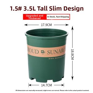  World View | Garden Durable Plastic Flower Pot