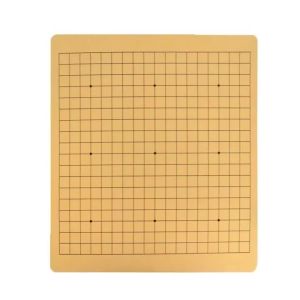 Weiqi Chess Board 19 Line International Standard Chinese Chess Game Go Game Chessboard Synthetic Leather One Side 44x48cm