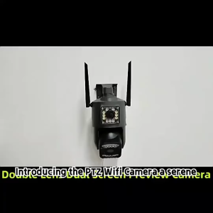 E-LIFE TECH KAMERA IP BARU UNTUK LUAR RUANGAN SC03-L 8MP DUAL LENS CCTV PTZ SPEED DOME V380 V380PRO