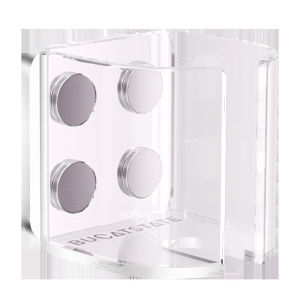 Acrylic Hamster Water Bottle Stand Magnetic Water Dispenser Plastic Glass Box Drinking Water Device for Pet Hamsters And Sugar Gliders