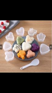 DFANCCIE ISI 7 Cetakan Nasi Bento Sushi Onigiri