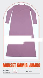 MANSET GAMIS Super JUMBO Bahan Spandex Balon