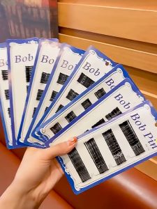 Jepit Rambut Lidi Bob Pin Hitam Polos / Hair Pin Clip Hitam Polos
