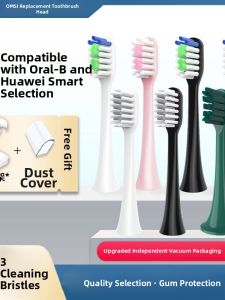 Universal Electric Toothbrush Heads Compatible with LEBOND LEBOOO Huawei HiLin Youshang Replacement Soft Bristles Deep Cleaning