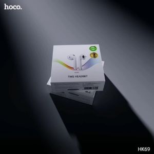 Hoco HK69 หูฟังบลูทูธไร้สาย TWS แบบ 2 ข้าง BT V5.4 ใช้งานต่อเนื่องนาน7H พร้อมกล่องชาร์จ ฟังเพลง คุยโทรศัทพ์ Wireless bluetooth headset