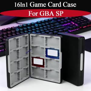High Quality 16In1 Anti-fall Replacement Game Card Storage Box For GBA SP 8In1 Game Card Case For GBA GBC GBP GB Accessory Parts