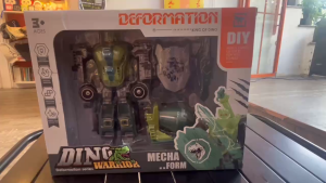 Robot Biến Hình Khủng Long DINO Warrior – Dòng Deformation DIY