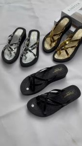 SL Sandal Wedges Wanita Habibah Terbaru 2025 - Heels Tinggi 6cm