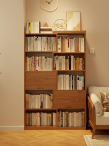 DONGMU | Expandable Wooden Bookshelf