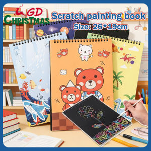 Scratch Paper Magic Painting Paper Scratch Painting Coloring Book Scratch Art For Kid Toys Coloring Book