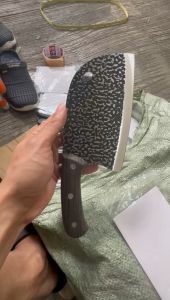Pisau Daging Stainless Super Tajam Anti Karat Gagang Kokoh Tidak Licin