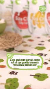 Sữa chua sấy lạnh Mămmy 5 vị: Tổ yến Táo Dâu Chuối và Nguyên bản chống hóc bổ sung vitamin cho bé từ 6 tháng tuổi