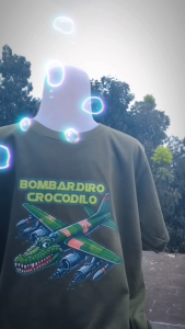 BAJU ANAK ANOMALI BRAINROT BOMBARDIRO CROCODILO - TSHIRT DISTRO ANOMALI VIRAL UNTUK ANAK COWOK CEWEK