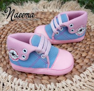 Sepatu Bayi Perempuan Prewalker Shoes Sepatu Bayi Sneaker Usia 1-12 Bulan Casual Trendy Kekinian Modern Murah Bisa COD Bayar Di tempat
